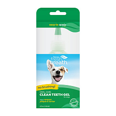 Гель для самоочищения зубов собак "Свежее дыхание" TropiClean Oral Care Clean Teeth Gel For Dogs