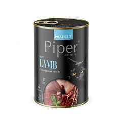 Беззернова консерва для дорослих кішок з Ягням Dolina Noteci Piper Animals Cat Adult Lamb Беззернова консерва для дорослих кішок з Ягням Dolina Noteci Piper Animals Cat Adult Lamb