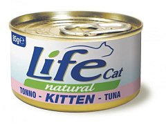 Консерва для кошенят з Тунцем Life Cat Natural Kitten Tuna