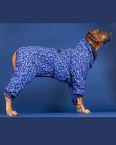 Водонепроницаемый зимний костюм со светоотражающим узором для собак PAIKKA Winter Suit Blue Водонепроницаемый зимний костюм со светоотражающим узором для собак PAIKKA Winter Suit Blue