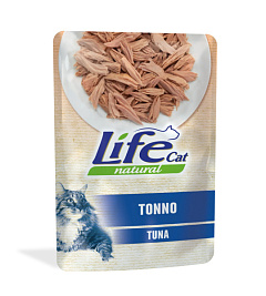 Влажный корм для кошек Тунец Life Cat Natural Tuna
