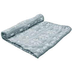 Новогодний мягкий плед для собак и котов Снежинка Flokon Plaid Xmas Nobby