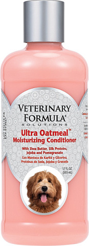 Ультра увлажняющий кондиционер с протеинами шелка для собак и котов SynergyLabs Veterinary Formula Ultra Oatmeal Moisturizing Conditioner Ультра увлажняющий кондиционер с протеинами шелка для собак и котов SynergyLabs Veterinary Formula Ultra Oatmeal Moisturizing Conditioner