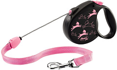 Поводок-рулетка для собак до 50 кг Flexi Color Leash L трос 5 m