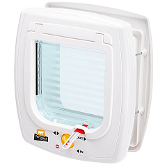 Универсальные двери для кошек и маленьких собак с магнитным ключом на ошейник Swing 7 Magnetic Ferplast