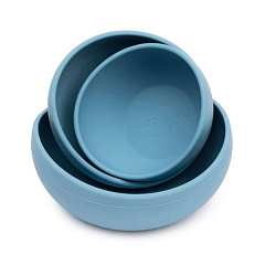 Силіконова миска для собак Французьке Небо FuzzYard Life Silicone Feeder French Blue