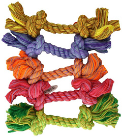 Іграшка для собак ToyBox Канат бавоняний для догляду за зубами Ropes Nobby Іграшка для собак ToyBox Канат бавоняний для догляду за зубами Ropes Nobby