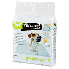 Супервпитывающие пеленки для собак с антискользящими фиксаторами Ferplast Genico