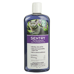 Антипаразитарний шампунь з кокосом та ягодами для котів Sentry PurrScriptions Flea & Tick Shampoo Coconut & Berry