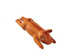 Игрушка для собак Свинка Хрю с пищалкой Latex Nobby