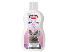 Увлажняющий шампунь для комплексного ухода за кожей и шерстью котов Shampoo Cat Nobby