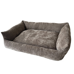 Антиковзка лежанка для собак та котів Шеніл Anok Bed Nobby
