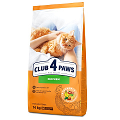 Сухой корм для взрослых котов с Курицей Club 4 Paws Premium Adult Cats Chicken Сухой корм для взрослых котов с Курицей Club 4 Paws Premium Adult Cats Chicken
