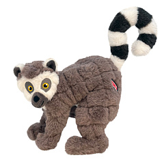 KONG Scampers Lemur Мягкая игрушка для собак Плюшевый Лемур с пищалкой