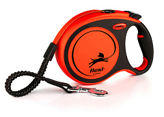 Поводок-рулетка для собак гигантских пород весом до 65 кг Flexi Xtreme L Tape лента 8 m
