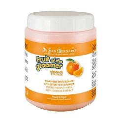 Зміцнююча маска для собак та котів Екстракт Апельсину Iv San Bernard Fruit of the Groomer Orange Mask