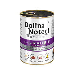 Безглютенова консерва для собак з Кроликом та Журавлиною Dolina Noteci Premium Adult Rabbit & Cranberry Безглютенова консерва для собак з Кроликом та Журавлиною Dolina Noteci Premium Adult Rabbit & Cranberry