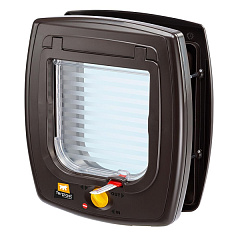 Универсальные двери для кошек и маленьких собак с индикатором перемещения и расширительным туннелем Swing 5 Ferplast