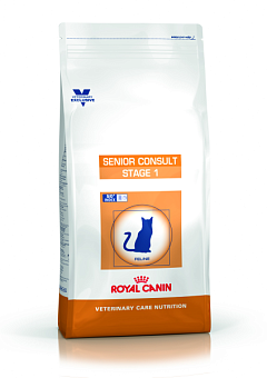 Сухой корм ветеринарная диета для кошек  и  котов старше 7 лет Royal Canin Senior Consult Stage 1 Cat