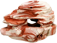 Декор для акваріума Червоний кам'яний грот Stone Cave Red Aqua Ornaments Nobby Декор для акваріума Червоний кам'яний грот Stone Cave Red Aqua Ornaments Nobby