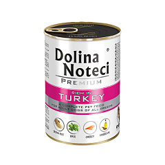 Безглютенова консерва для собак з Індичкою Dolina Noteci Premium Adult Turkey