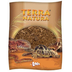 Наполнитель для террариума Торфяной волокнистый субстрат для рептилий Terra Natura Peat