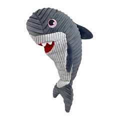 KONG CuteSeas Rufflez Shark Мягкая игрушка для собак Акула с суперпищалкой