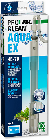 Очиститель грунта для аквариума со съемным защитным ситом против всасывания растений и рыб JBL ProClean AquaEx