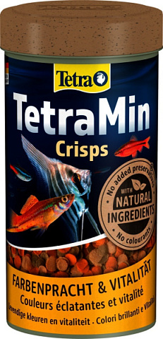 Повноцінний корм у вигляді суміші чіпсів для декоративних прісноводних риб Tetra TetraMin Crisps
