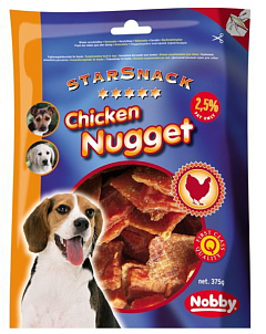 Натуральные лакомства для собак Куриные наггетсы Nobby StarSnack Chicken Nugget