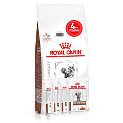 Акционный набор лечебного корма для взрослых котов при острых расстройствах пищеварения Royal Canin Veterinary Gastrointestinal s/o index