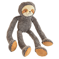 М'яка іграшка для великих собак Плюшевий Лінивець з пищалкою Sloth Slowy Plush Nobby