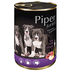 Консерва для цуценят з Телятиною та Яблуками Dolina Noteci Piper Junior Veal & Apple Консерва для цуценят з Телятиною та Яблуками Dolina Noteci Piper Junior Veal & Apple