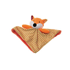 М'яка іграшка для цуценят Плюшева Лисиця-килимок з пищалкою Imac Puppy Plush Mat Fox