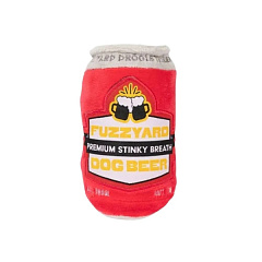 Мягкая игрушка для собак Банка Пива с пищалкой FuzzYard Plush Drinks Dog Beer