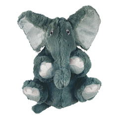 KONG Comfort Kiddos Elephant Мягкая игрушка для собак Плюшевый Слон со съемной пищалкой