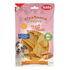 Веганські натуральні ласощі для собак Сушений Батат Nobby StarSnack Natural Vegi Sweet Potato Веганські натуральні ласощі для собак Сушений Батат Nobby StarSnack Natural Vegi Sweet Potato