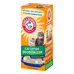 Освежитель-порошок с пищевой содой для кошачьего туалета Arm&Hammer Cat Litter Deodorizer