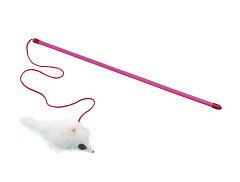 Игрушка для котов Удочка Мышка Rod Plush Nobby