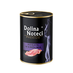 Безглютеновая консерва для котов с Кроликом Dolina Noteci Premium Cat Adult Rabbit Безглютеновая консерва для котов с Кроликом Dolina Noteci Premium Cat Adult Rabbit