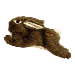 KONG Wild Low Stuff Rabbit М'яка іграшка для собак Пищачий Реалістичний Кролик