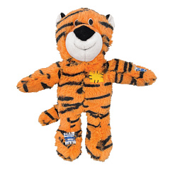 KONG Wild Knots Tiger М'яка іграшка для собак без наповнювача Тигр з внутрішнім канатом