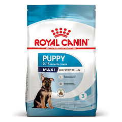 Сухой корм для щенков крупных пород в возрасте от 2 до 15 месяцев Royal Canin Maxi Puppy