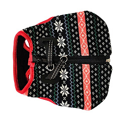 Новогодняя шлея-жилет для маленьких собак Снежинка Snowflake Vest Harness Xmas Nobby