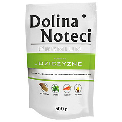 Безглютеновий вологий корм для собак з Дичиною Dolina Noteci Premium Adult Game Безглютеновий вологий корм для собак з Дичиною Dolina Noteci Premium Adult Game