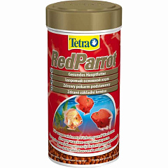 Полноценный корм в виде гранул для усиления окраса рыб-попугаев Tetra Red Parrot