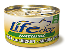 Консерва для собак Утка с Курицей Life Dog Natural Duck & Chiken