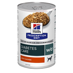 Лікувальна консерва з для собак із цукровим діабетом Hill's Prescription Diet w/d Diabetes Care