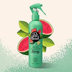 Распутывающий спрей для собак с ароматом арбуза Pet Head Furtastic Detangler Spray