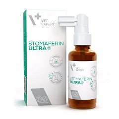 Гель для поддержки здоровья ротовой полости у собак и котов VetExpert Stomaferin Ultra